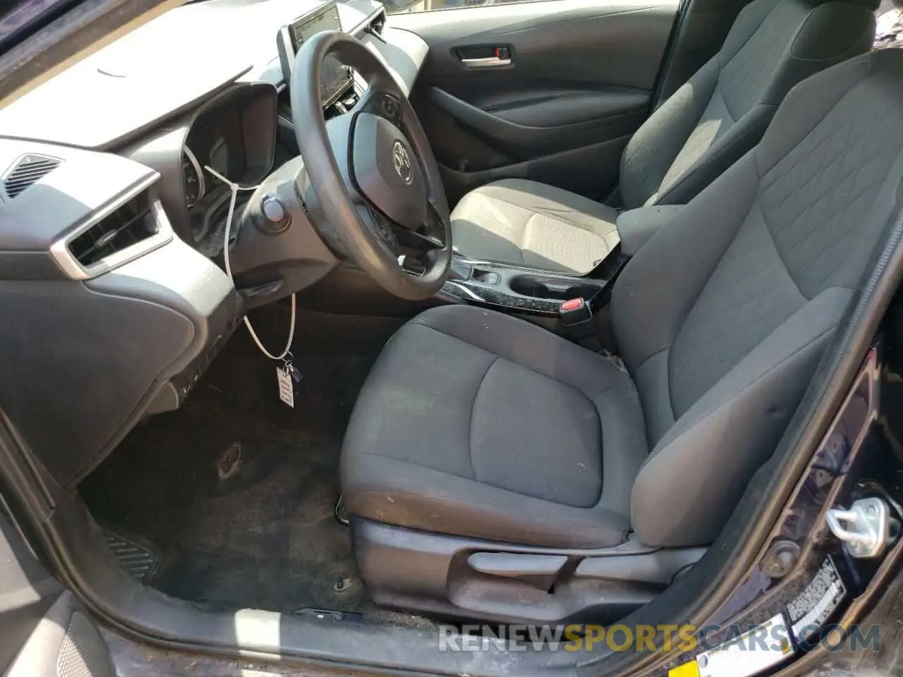 7 fotografías del automóvil dañado JTDEPRAE0LJ096503 TOYOTA COROLLA 2020