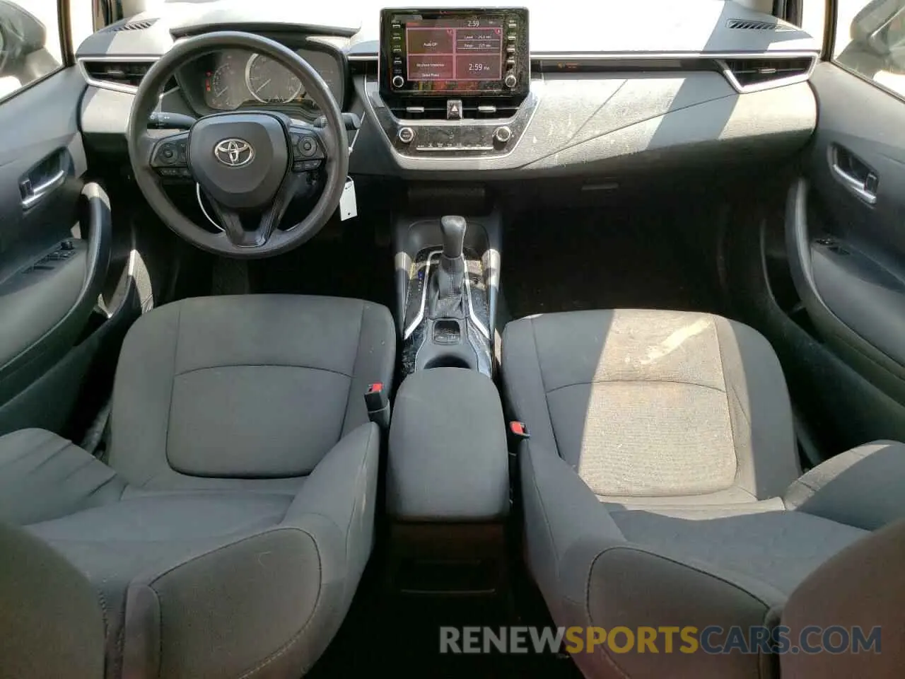 8 fotografías del automóvil dañado JTDEPRAE0LJ096503 TOYOTA COROLLA 2020