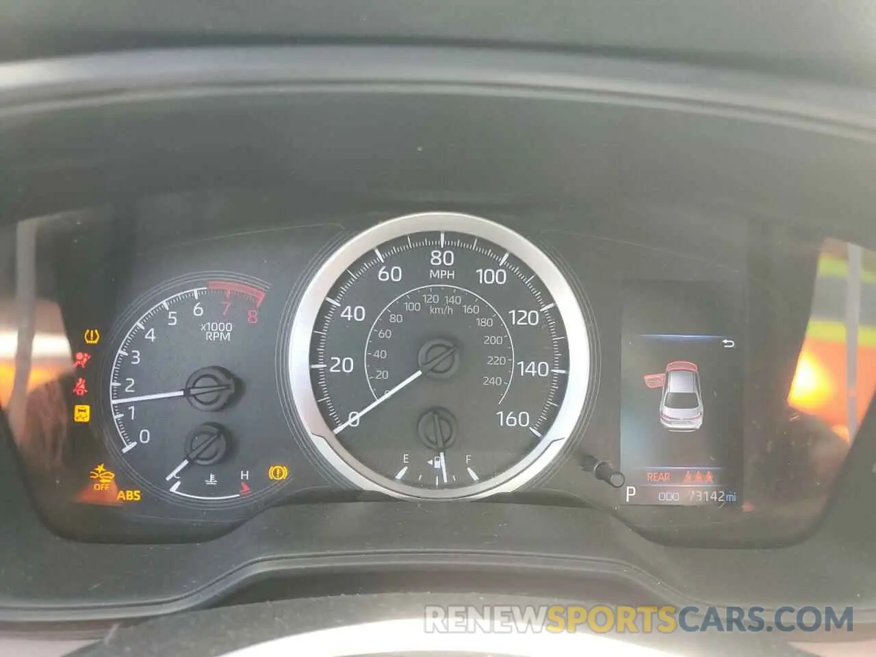 9 fotografías del automóvil dañado JTDEPRAE0LJ097327 TOYOTA COROLLA 2020