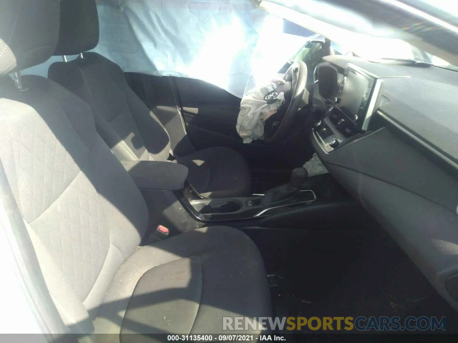 5 fotografías del automóvil dañado JTDEPRAE0LJ100811 TOYOTA COROLLA 2020