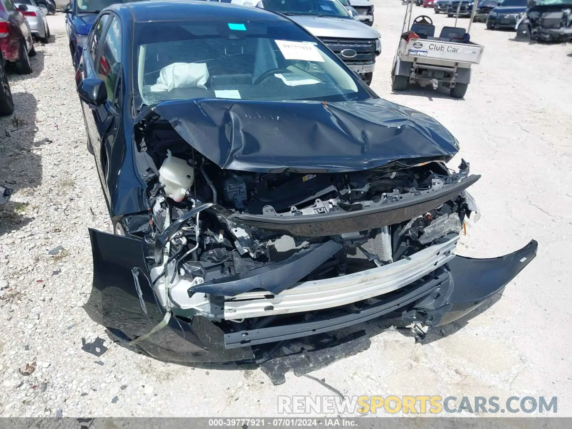 6 fotografías del automóvil dañado JTDEPRAE0LJ102770 TOYOTA COROLLA 2020