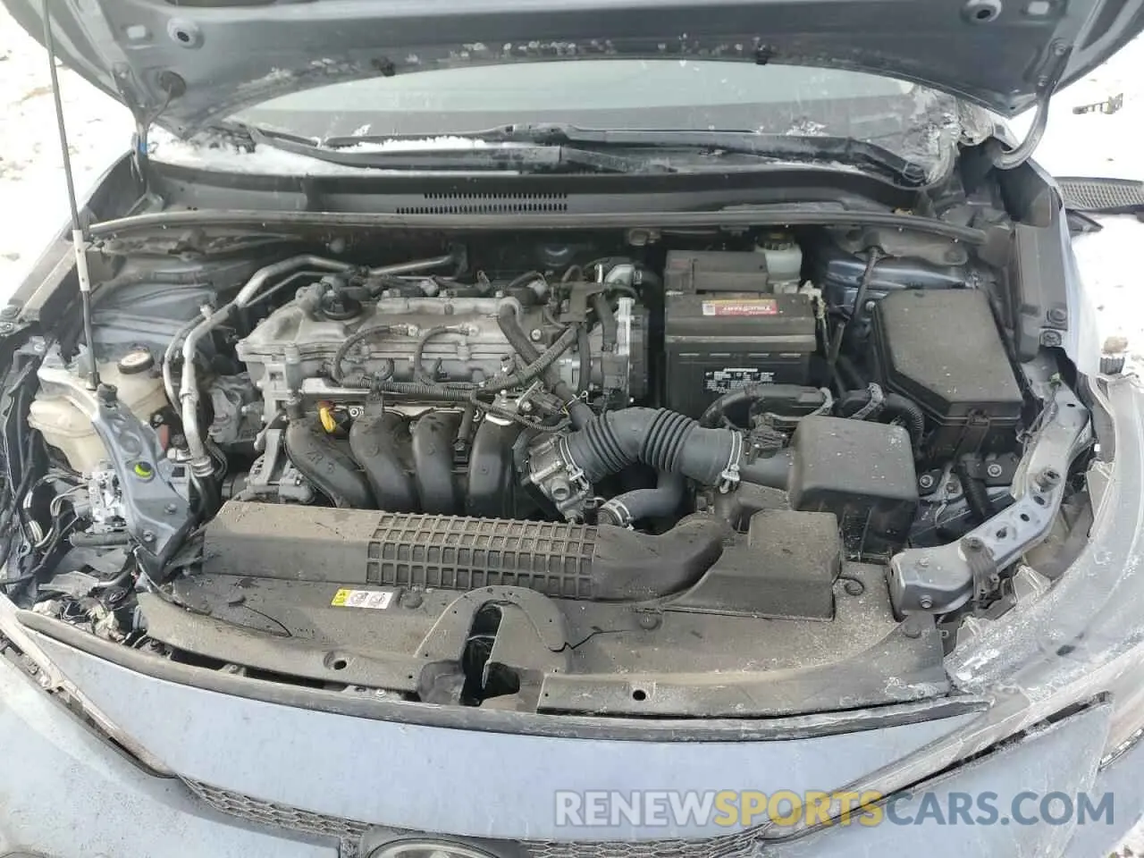 12 fotografías del automóvil dañado JTDEPRAE0LJ102901 TOYOTA COROLLA 2020
