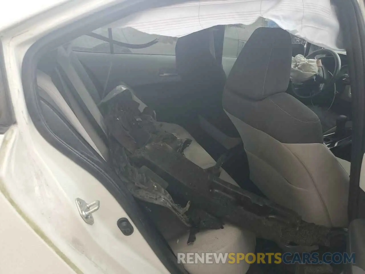 10 fotografías del automóvil dañado JTDEPRAE0LJ103062 TOYOTA COROLLA 2020