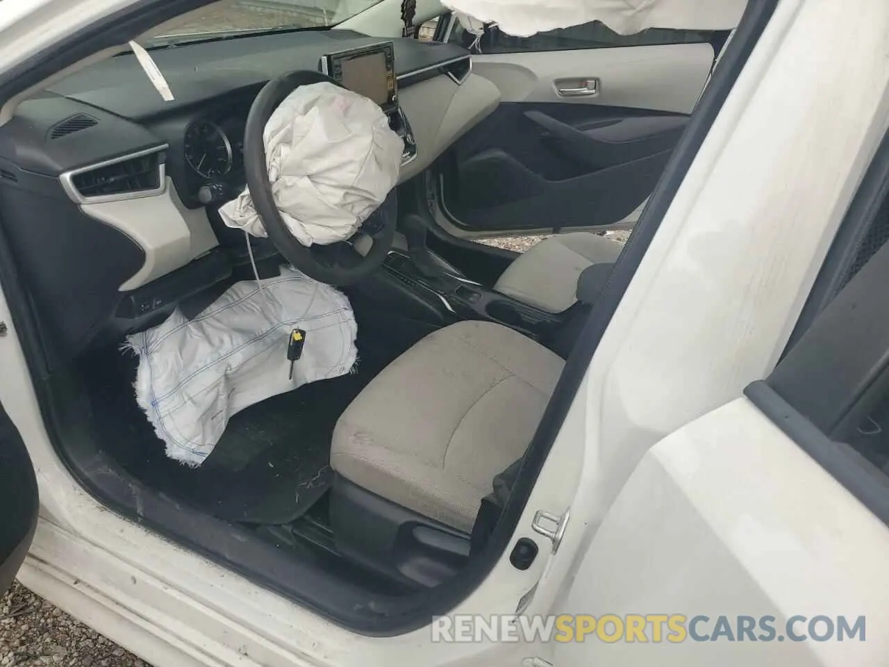7 fotografías del automóvil dañado JTDEPRAE0LJ103062 TOYOTA COROLLA 2020