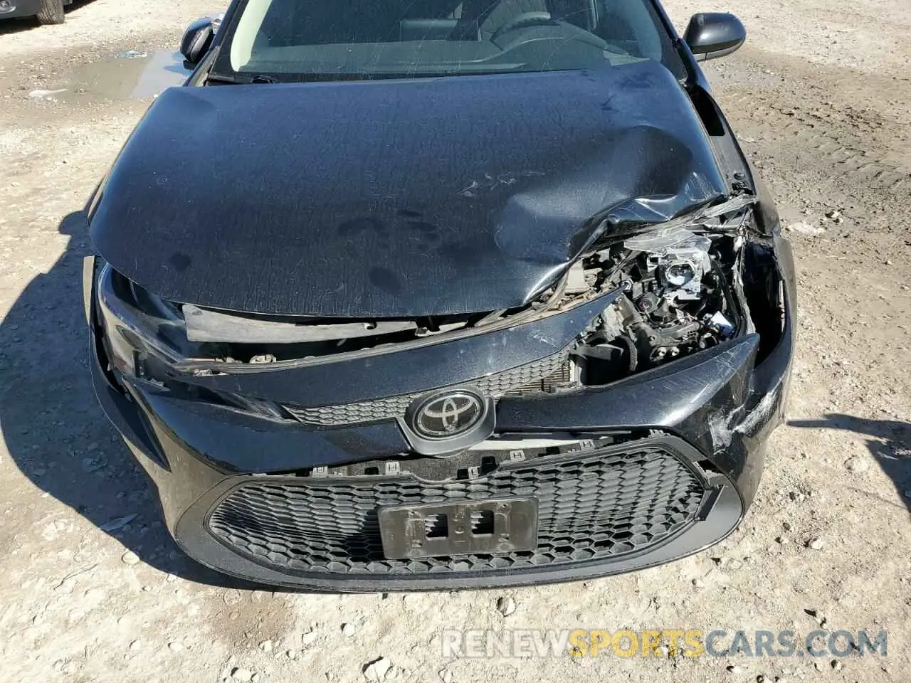 11 fotografías del automóvil dañado JTDEPRAE0LJ104938 TOYOTA COROLLA 2020