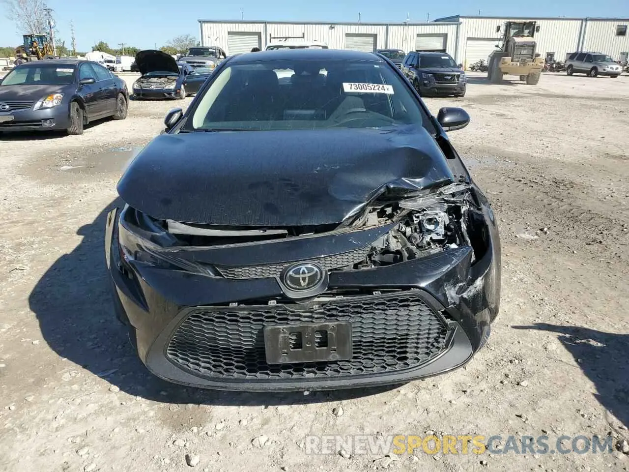 5 fotografías del automóvil dañado JTDEPRAE0LJ104938 TOYOTA COROLLA 2020