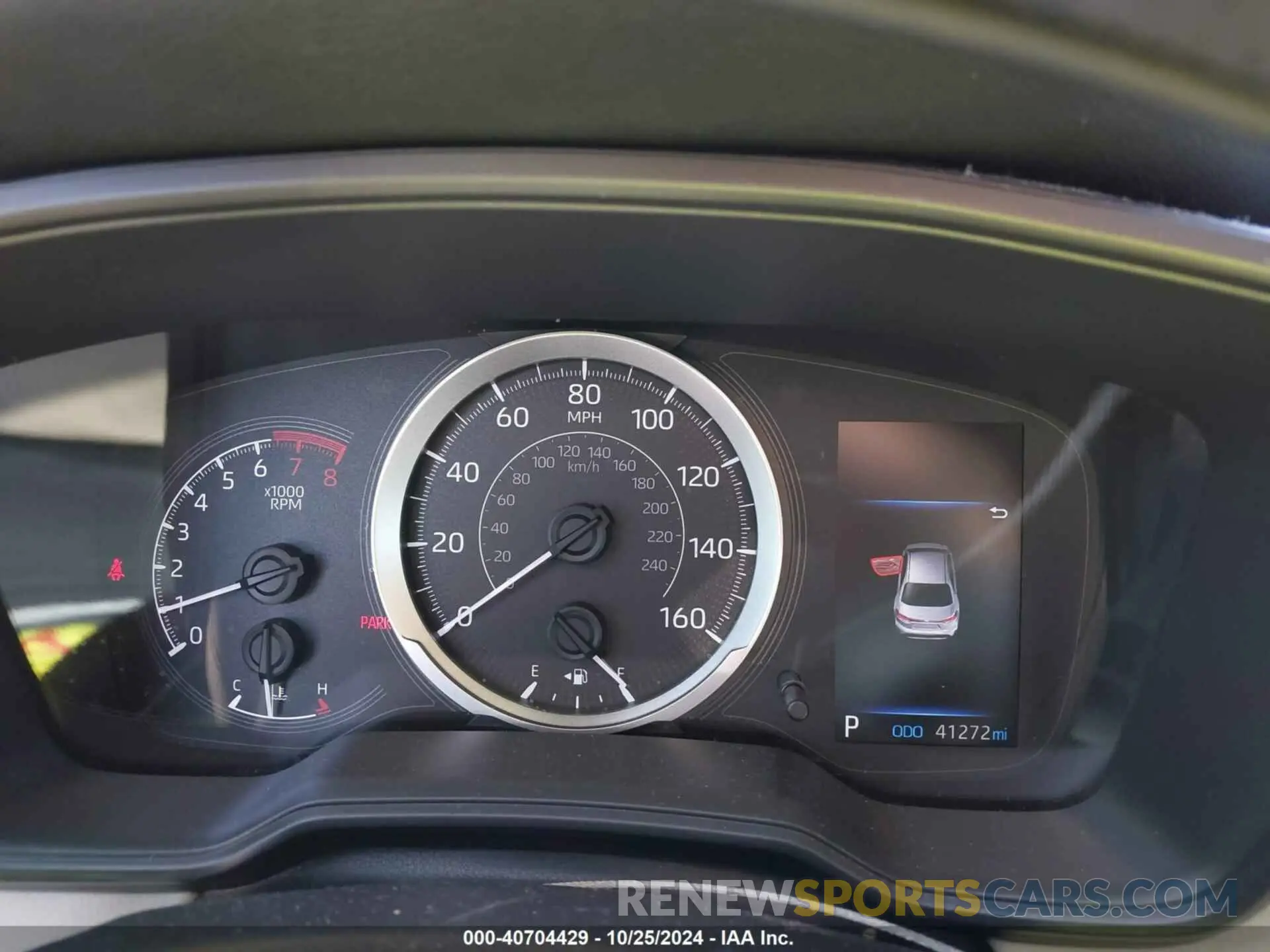 7 fotografías del automóvil dañado JTDEPRAE0LJ107628 TOYOTA COROLLA 2020