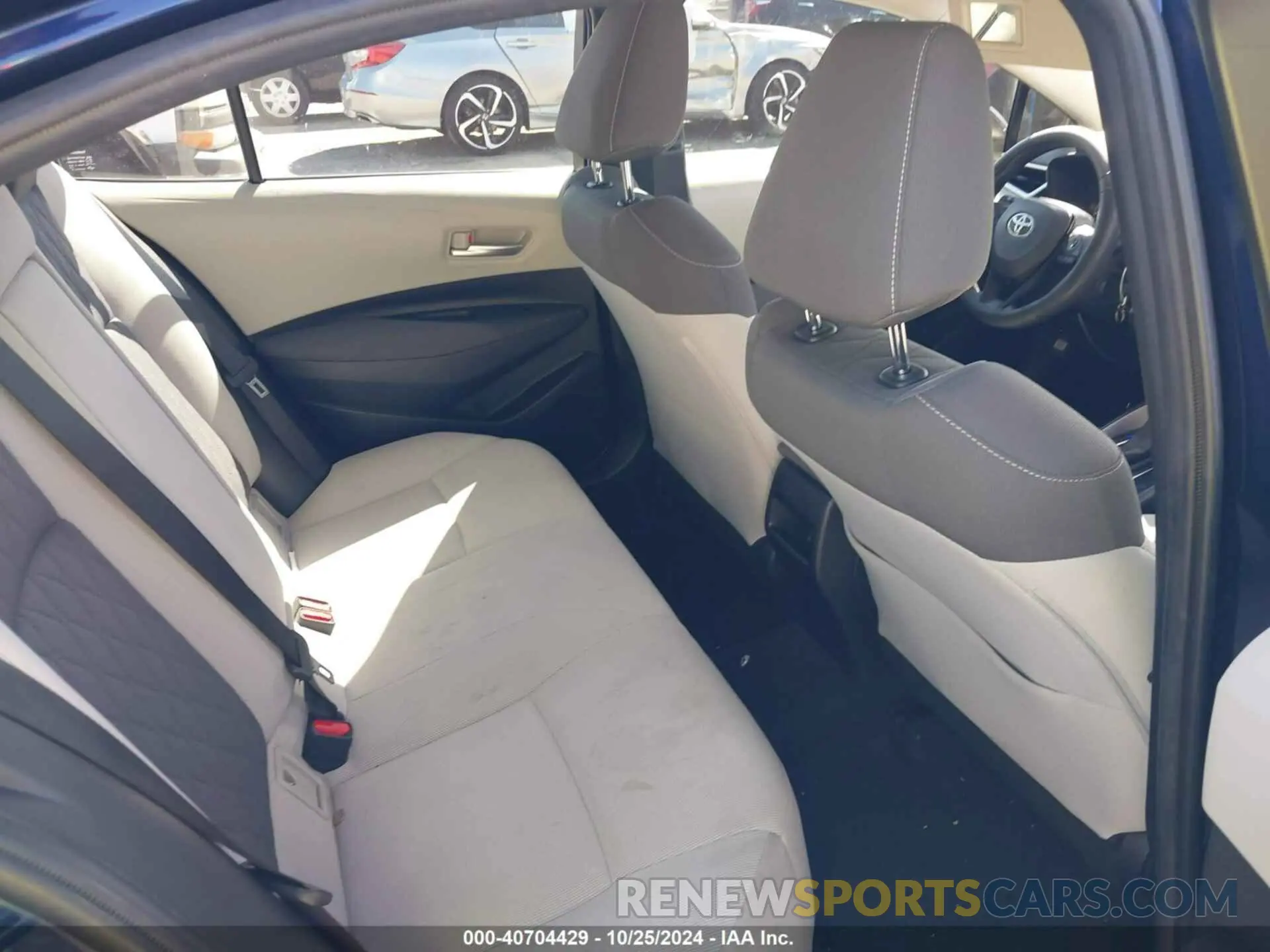 8 fotografías del automóvil dañado JTDEPRAE0LJ107628 TOYOTA COROLLA 2020