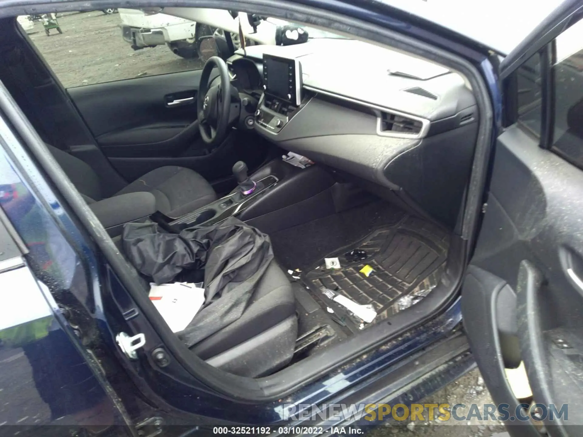 5 fotografías del automóvil dañado JTDEPRAE0LJ109668 TOYOTA COROLLA 2020