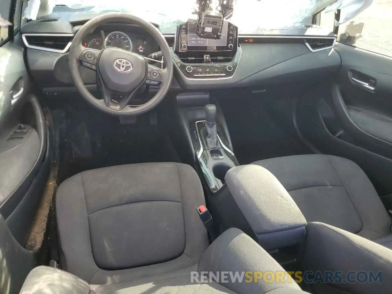 8 fotografías del automóvil dañado JTDEPRAE0LJ116734 TOYOTA COROLLA 2020