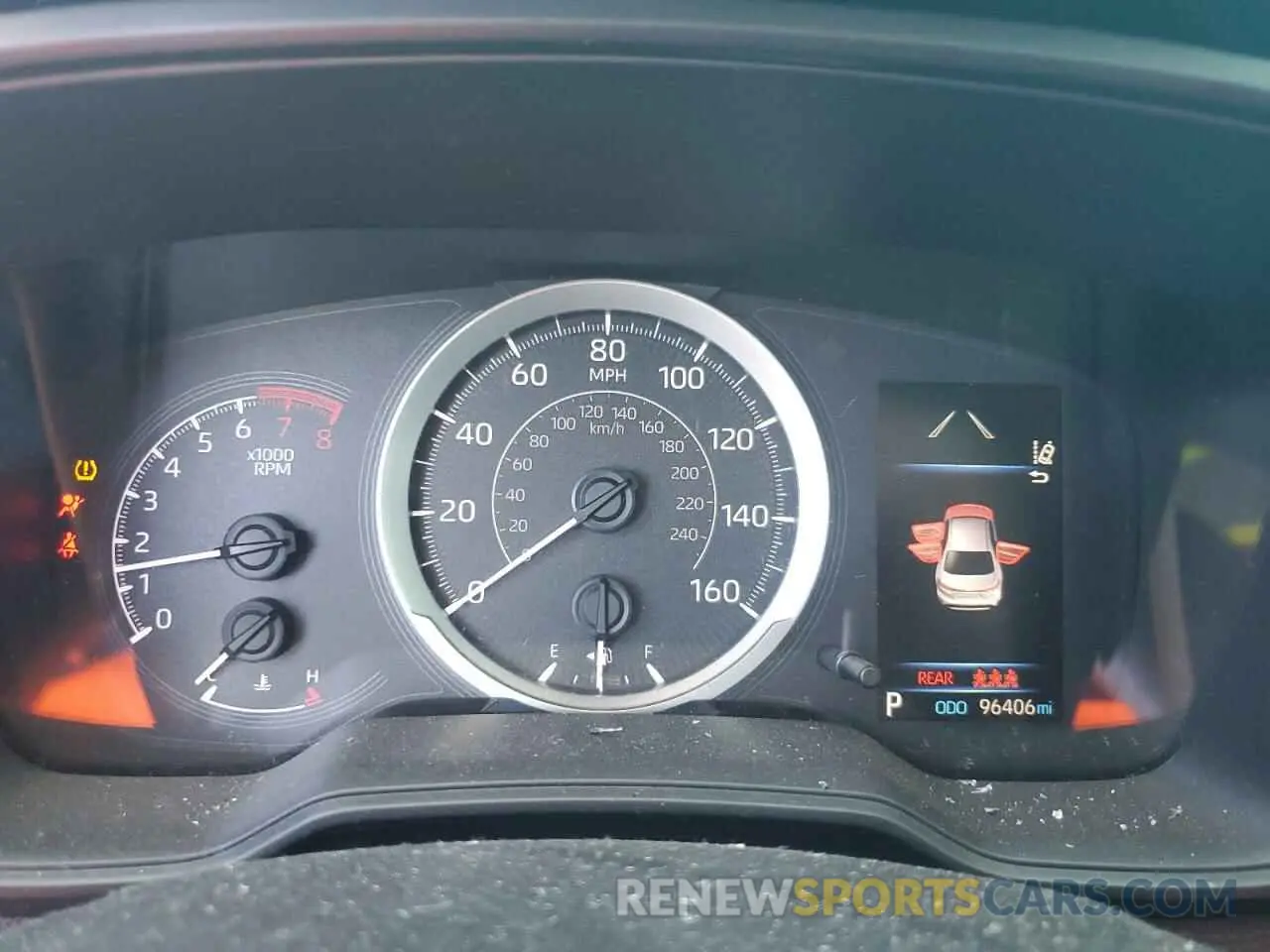 9 fotografías del automóvil dañado JTDEPRAE0LJ116734 TOYOTA COROLLA 2020