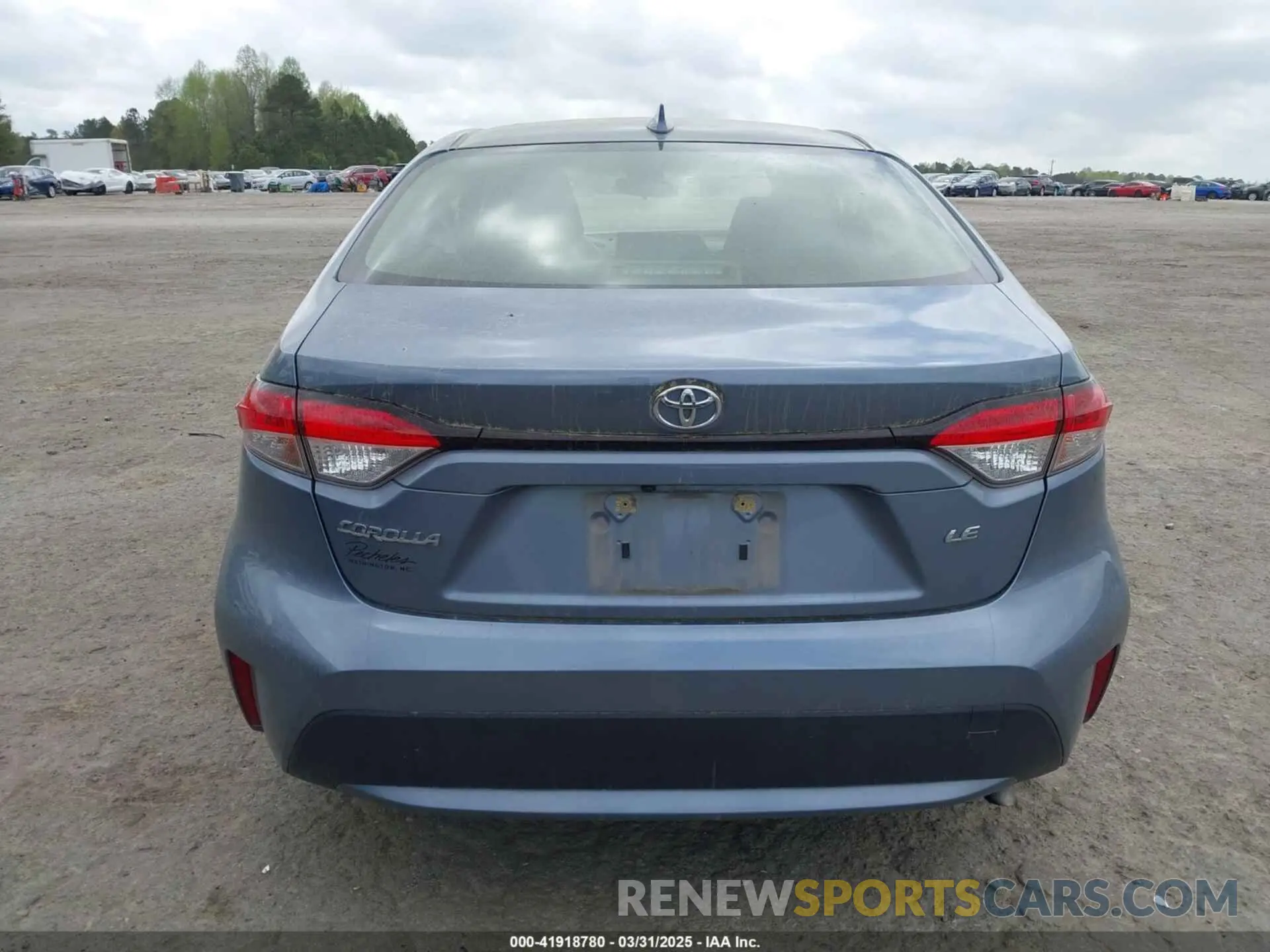 16 fotografías del automóvil dañado JTDEPRAE0LJ116796 TOYOTA COROLLA 2020