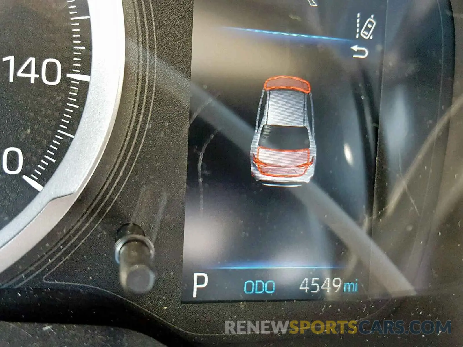 8 fotografías del automóvil dañado JTDEPRAE1LJ003486 TOYOTA COROLLA 2020