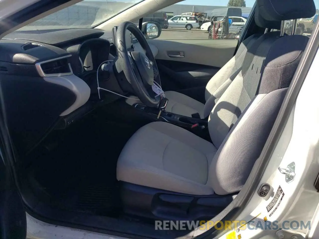 7 fotografías del automóvil dañado JTDEPRAE1LJ006422 TOYOTA COROLLA 2020