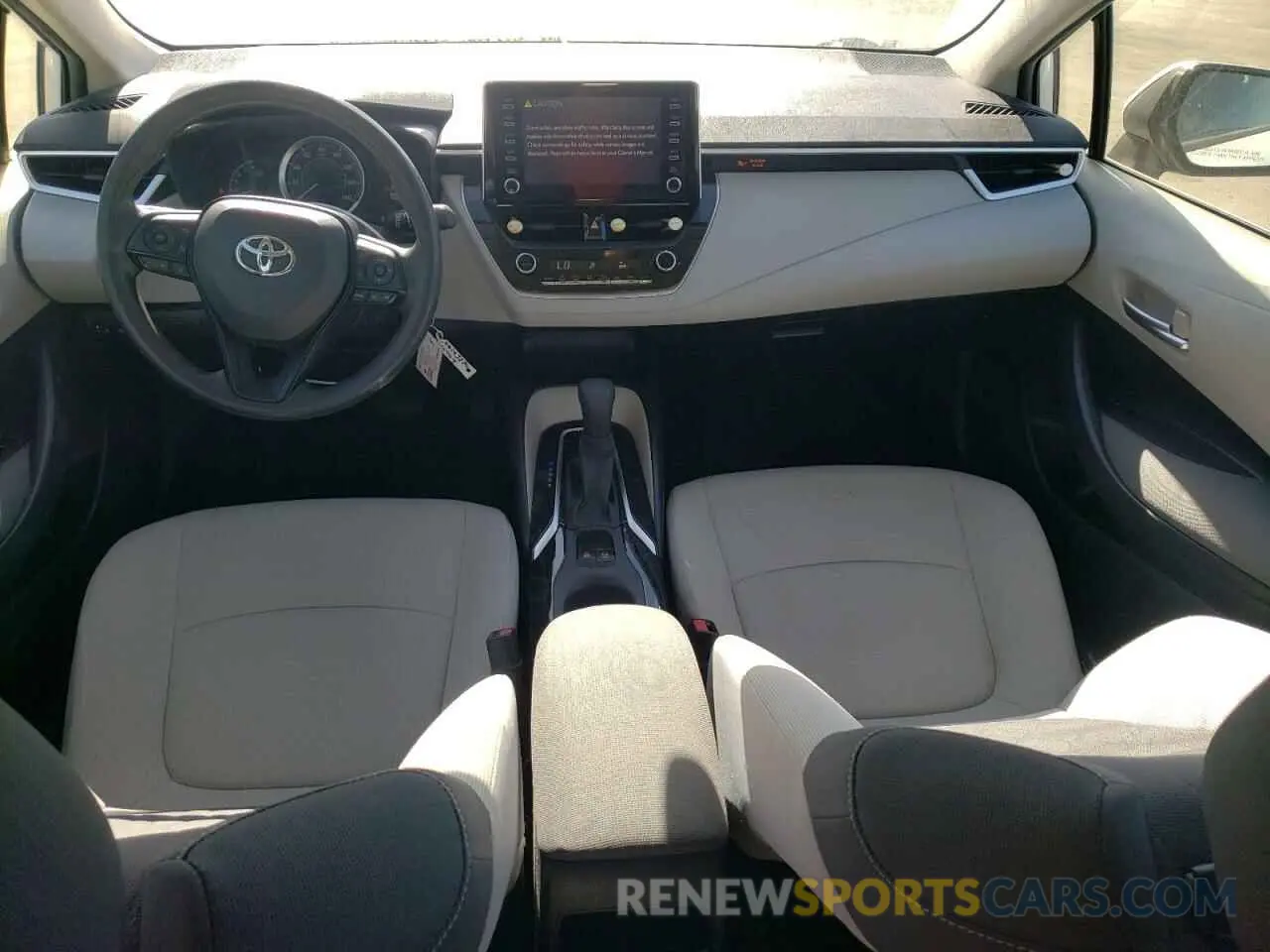 8 fotografías del automóvil dañado JTDEPRAE1LJ006422 TOYOTA COROLLA 2020