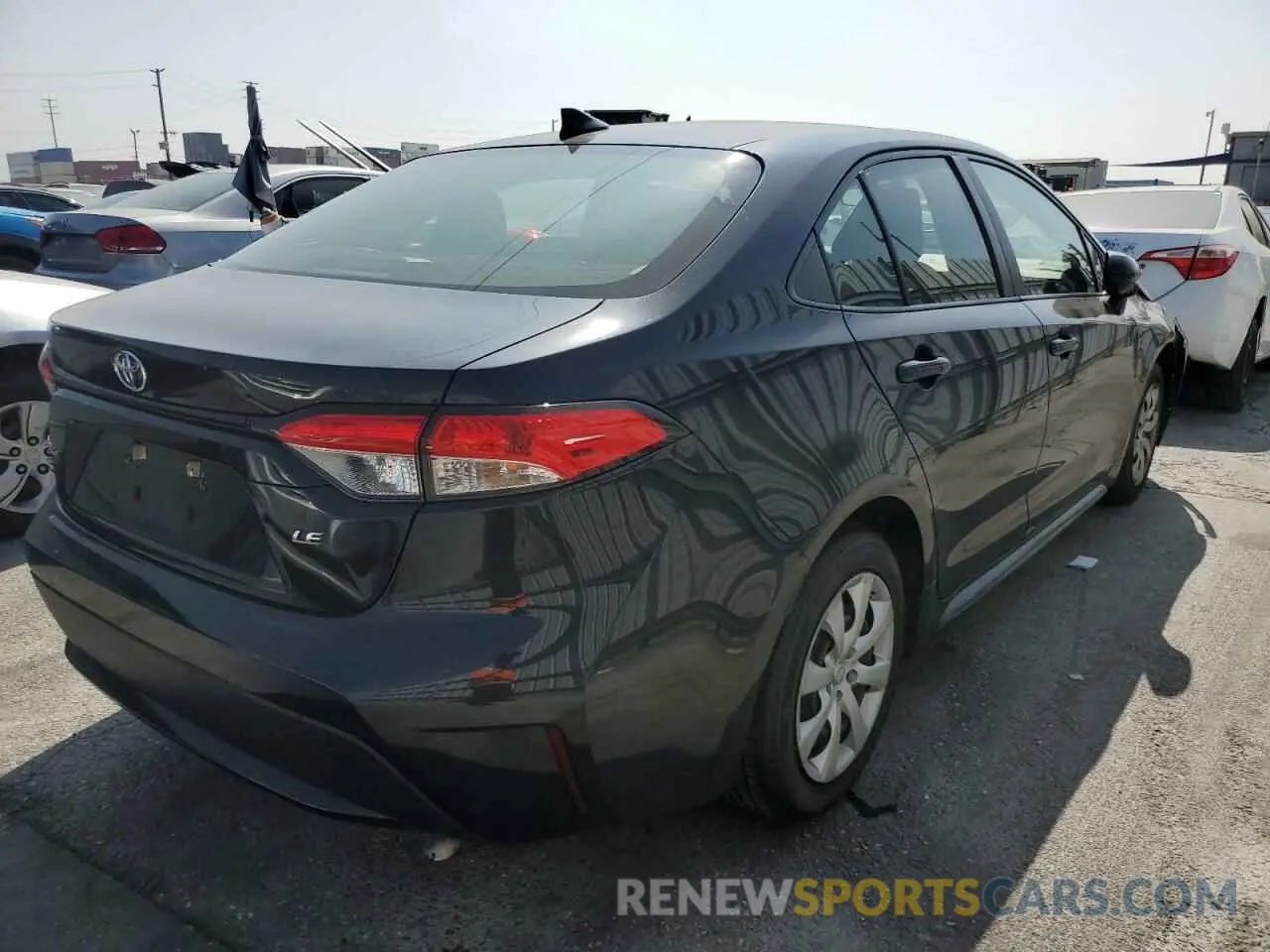 4 fotografías del automóvil dañado JTDEPRAE1LJ008137 TOYOTA COROLLA 2020