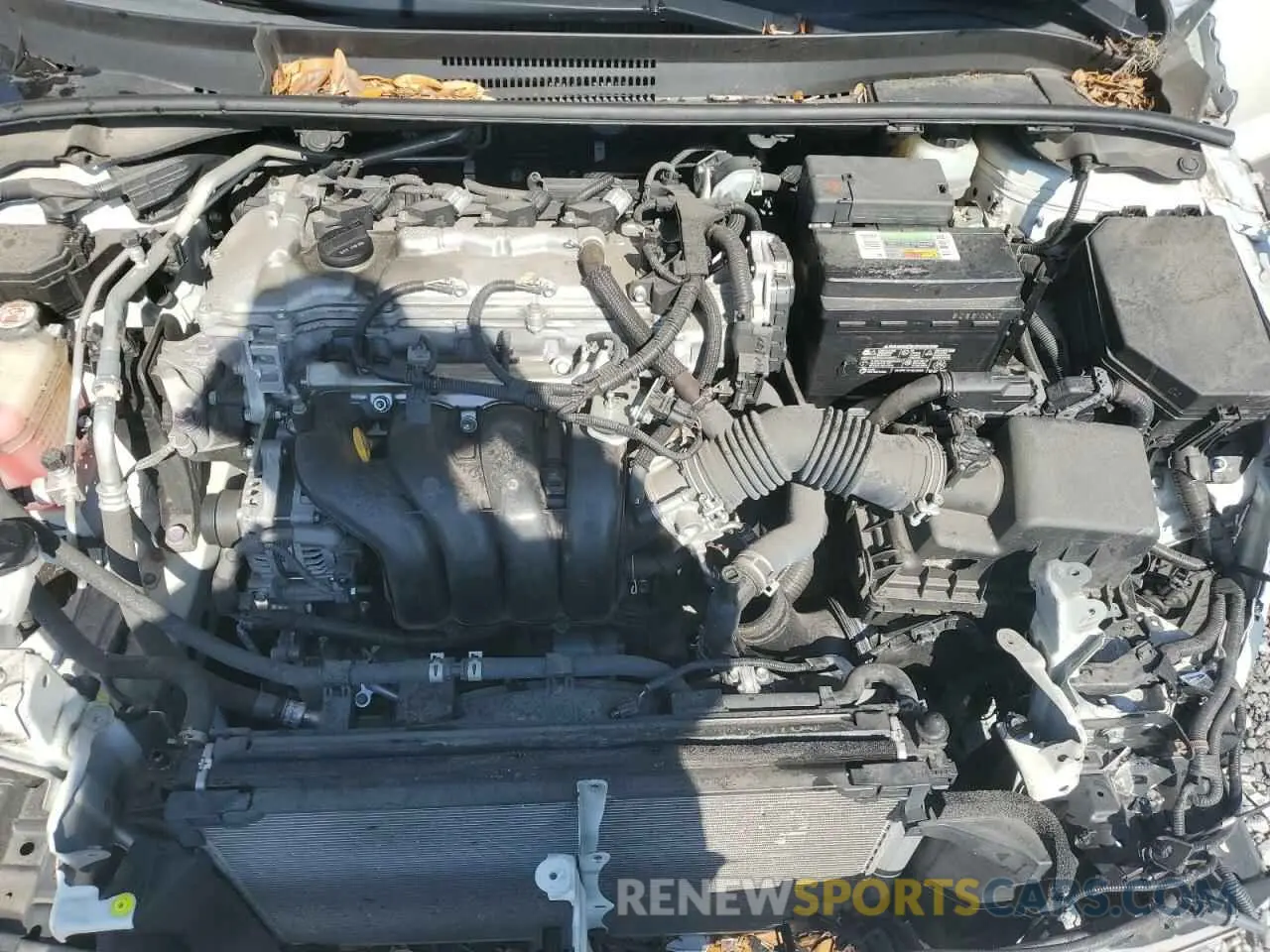 11 fotografías del automóvil dañado JTDEPRAE1LJ009840 TOYOTA COROLLA 2020