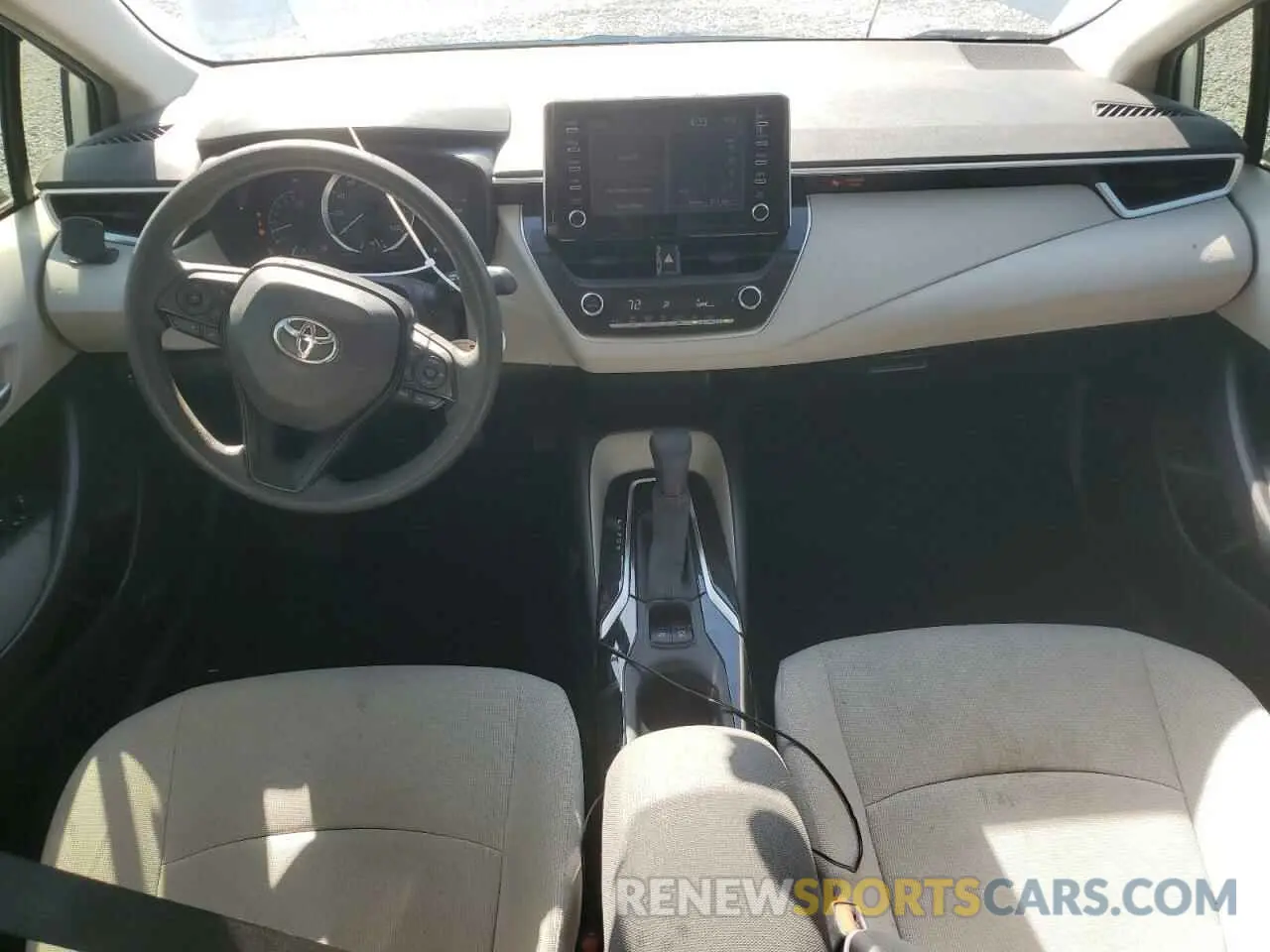 8 fotografías del automóvil dañado JTDEPRAE1LJ009840 TOYOTA COROLLA 2020