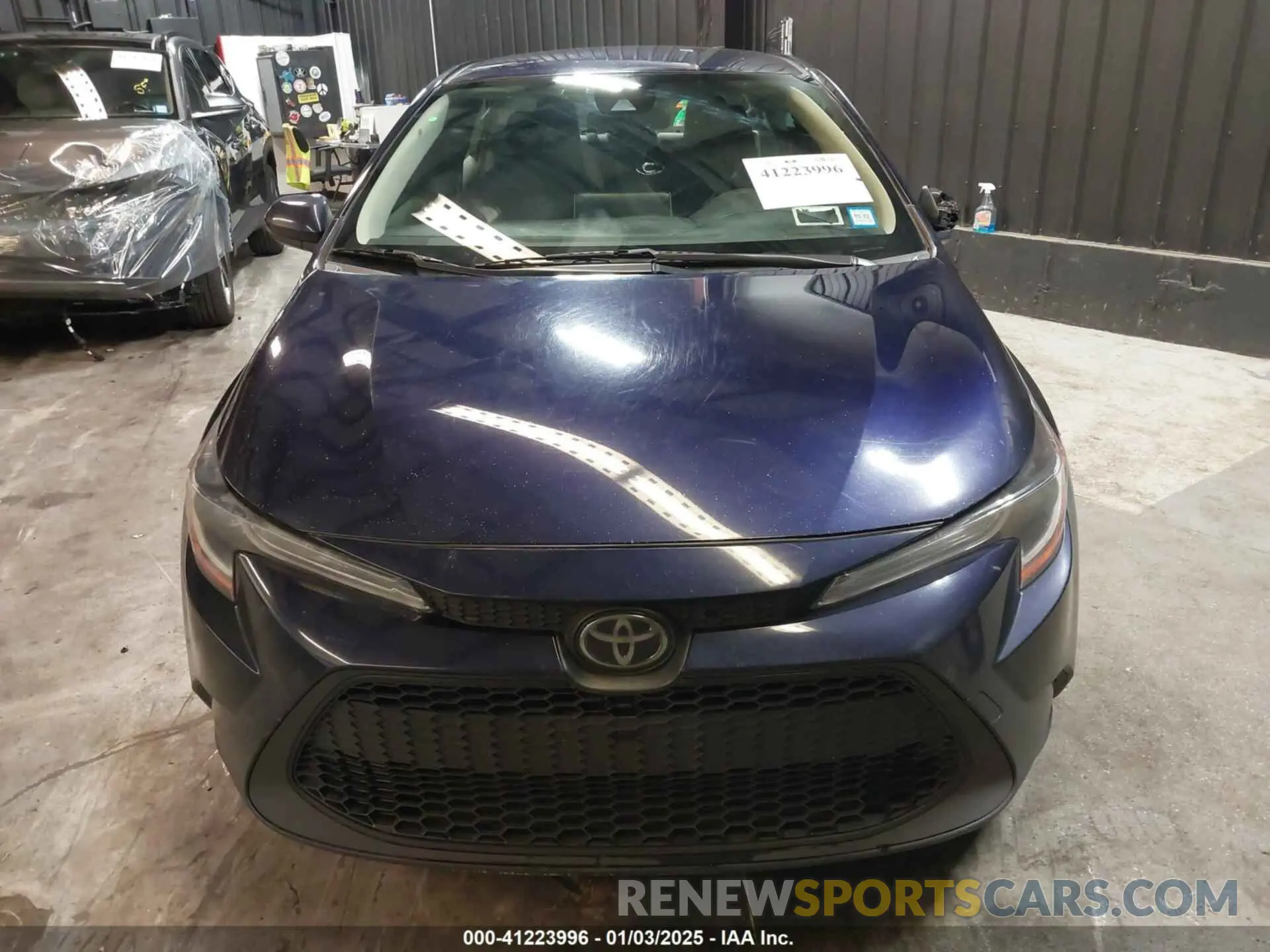 12 fotografías del automóvil dañado JTDEPRAE1LJ020854 TOYOTA COROLLA 2020