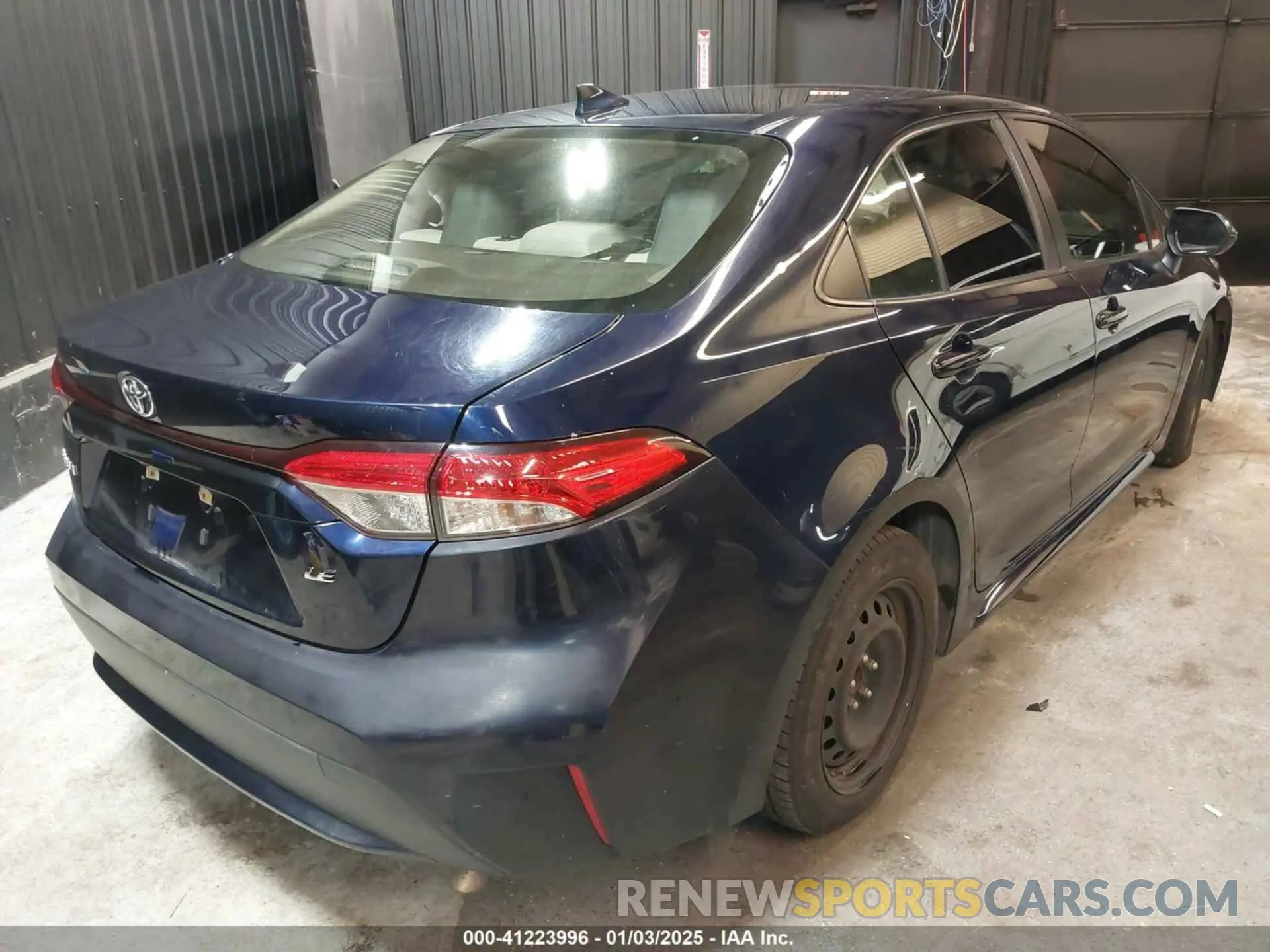 4 fotografías del automóvil dañado JTDEPRAE1LJ020854 TOYOTA COROLLA 2020