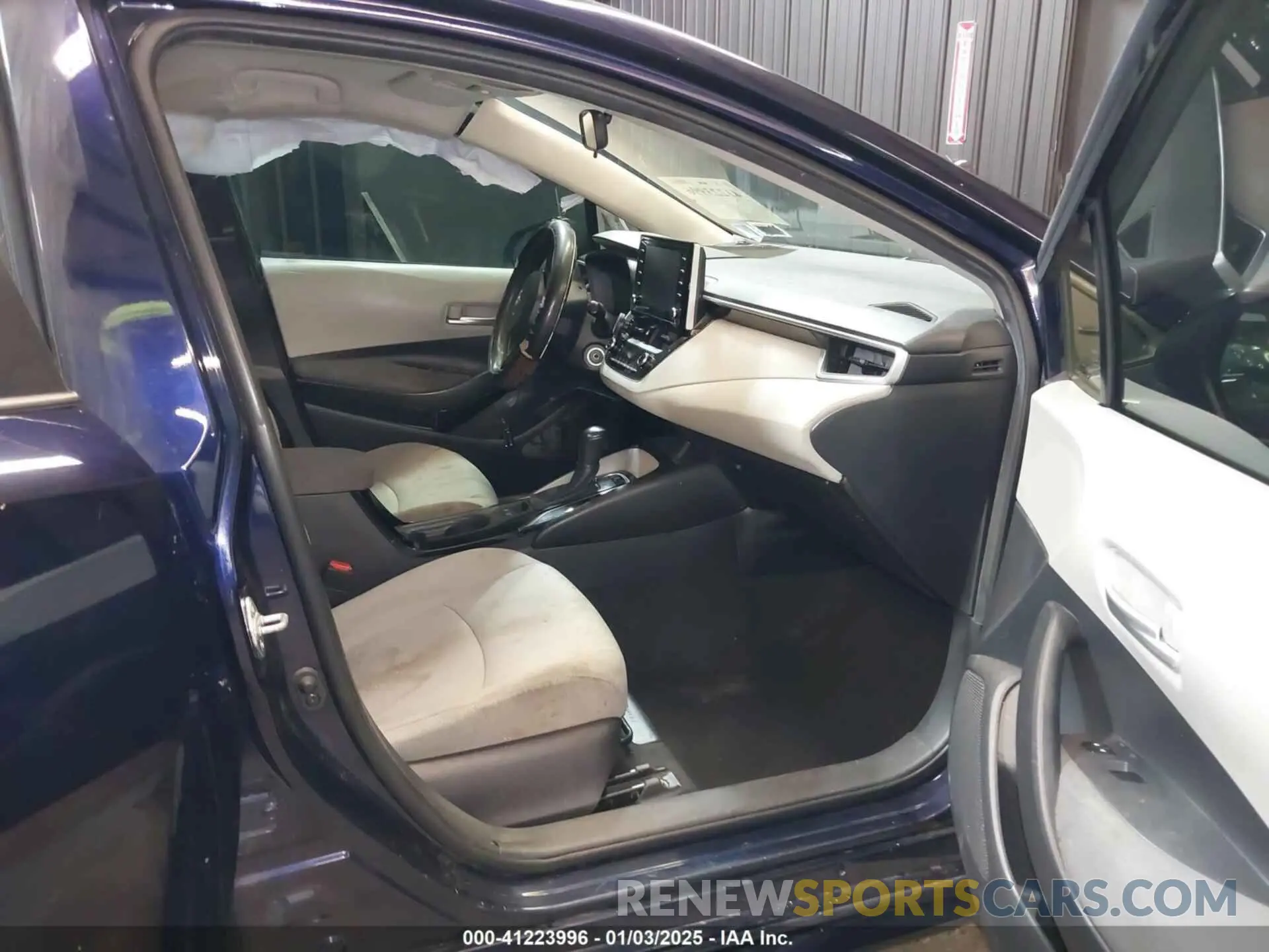5 fotografías del automóvil dañado JTDEPRAE1LJ020854 TOYOTA COROLLA 2020