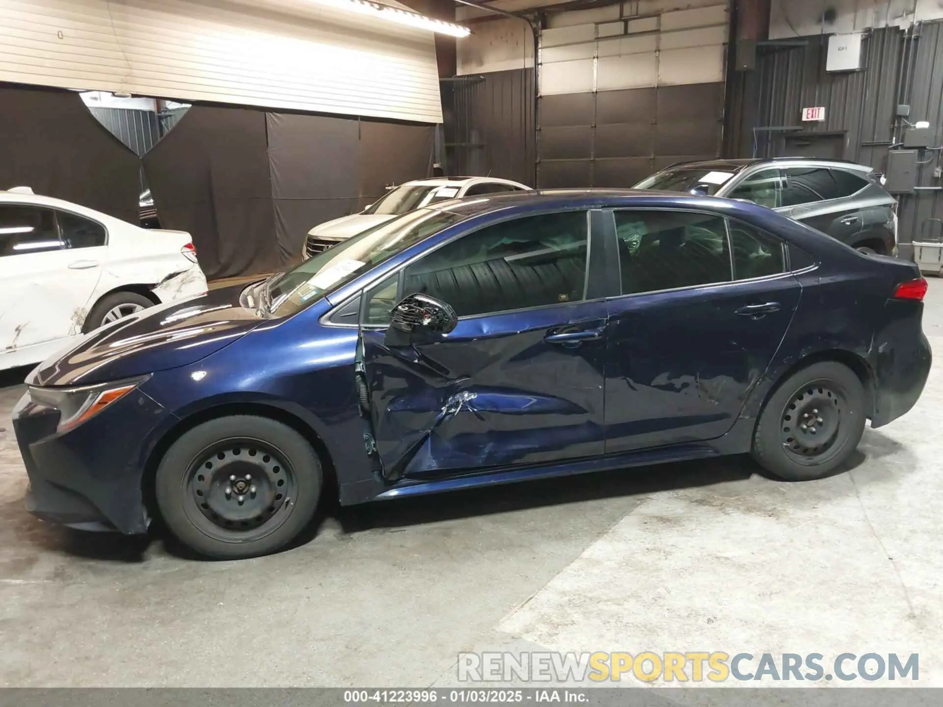 6 fotografías del automóvil dañado JTDEPRAE1LJ020854 TOYOTA COROLLA 2020
