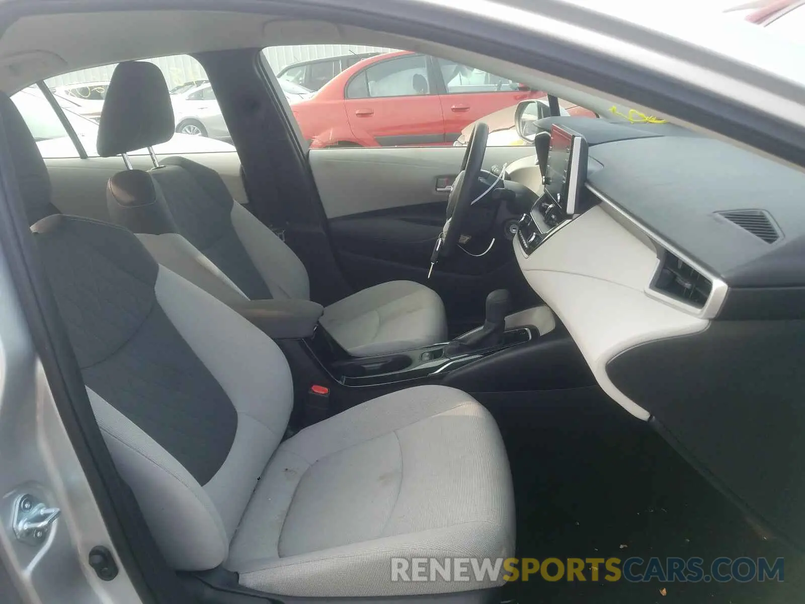 5 fotografías del automóvil dañado JTDEPRAE1LJ021163 TOYOTA COROLLA 2020