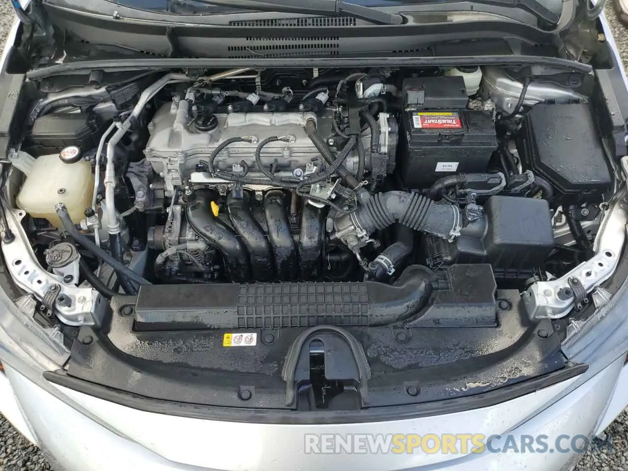 11 fotografías del automóvil dañado JTDEPRAE1LJ032583 TOYOTA COROLLA 2020