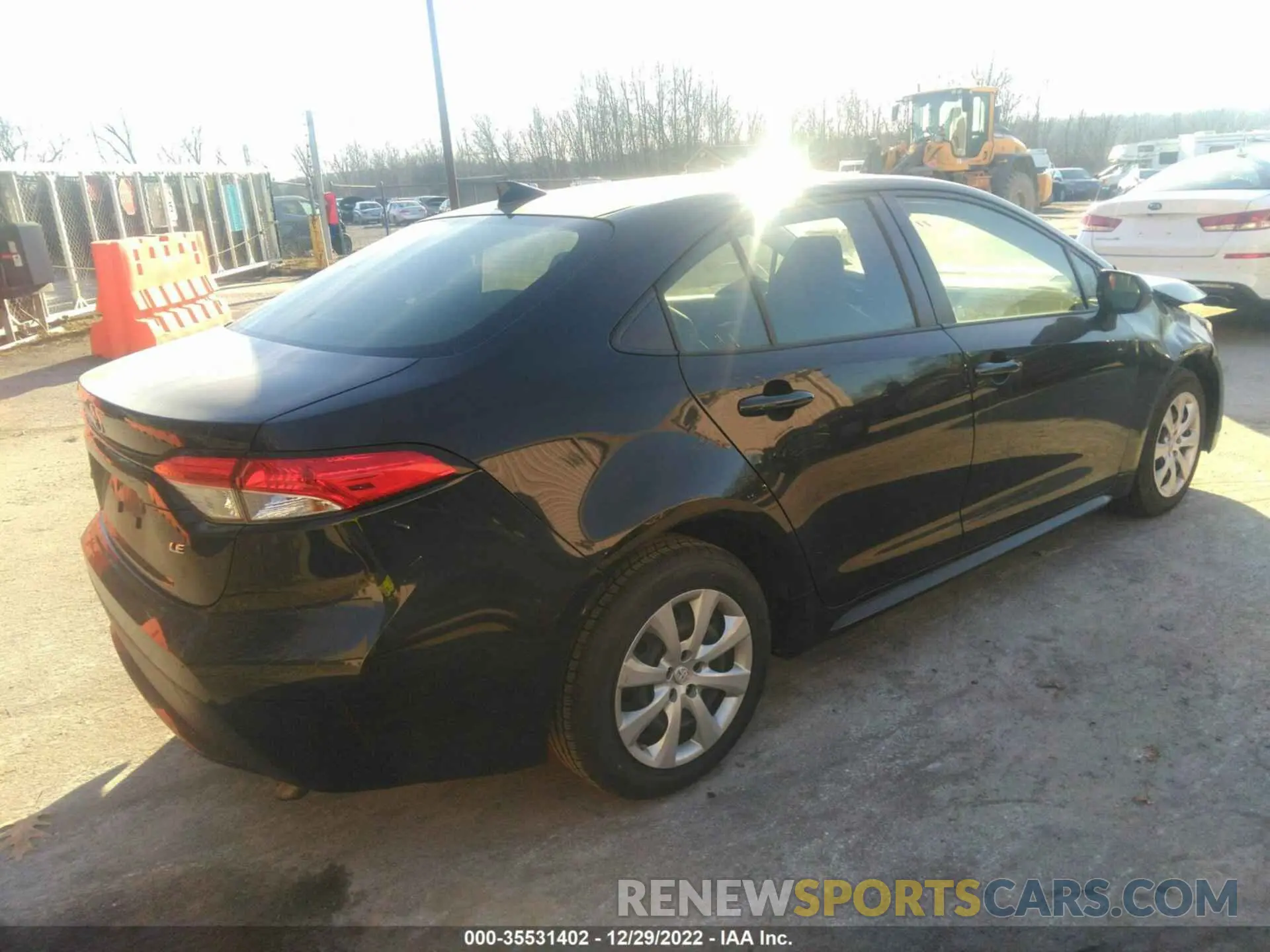 4 fotografías del automóvil dañado JTDEPRAE1LJ036231 TOYOTA COROLLA 2020