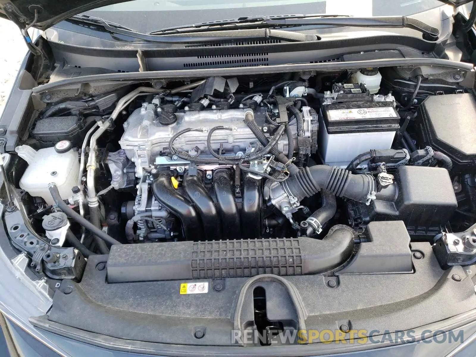 7 fotografías del automóvil dañado JTDEPRAE1LJ037895 TOYOTA COROLLA 2020