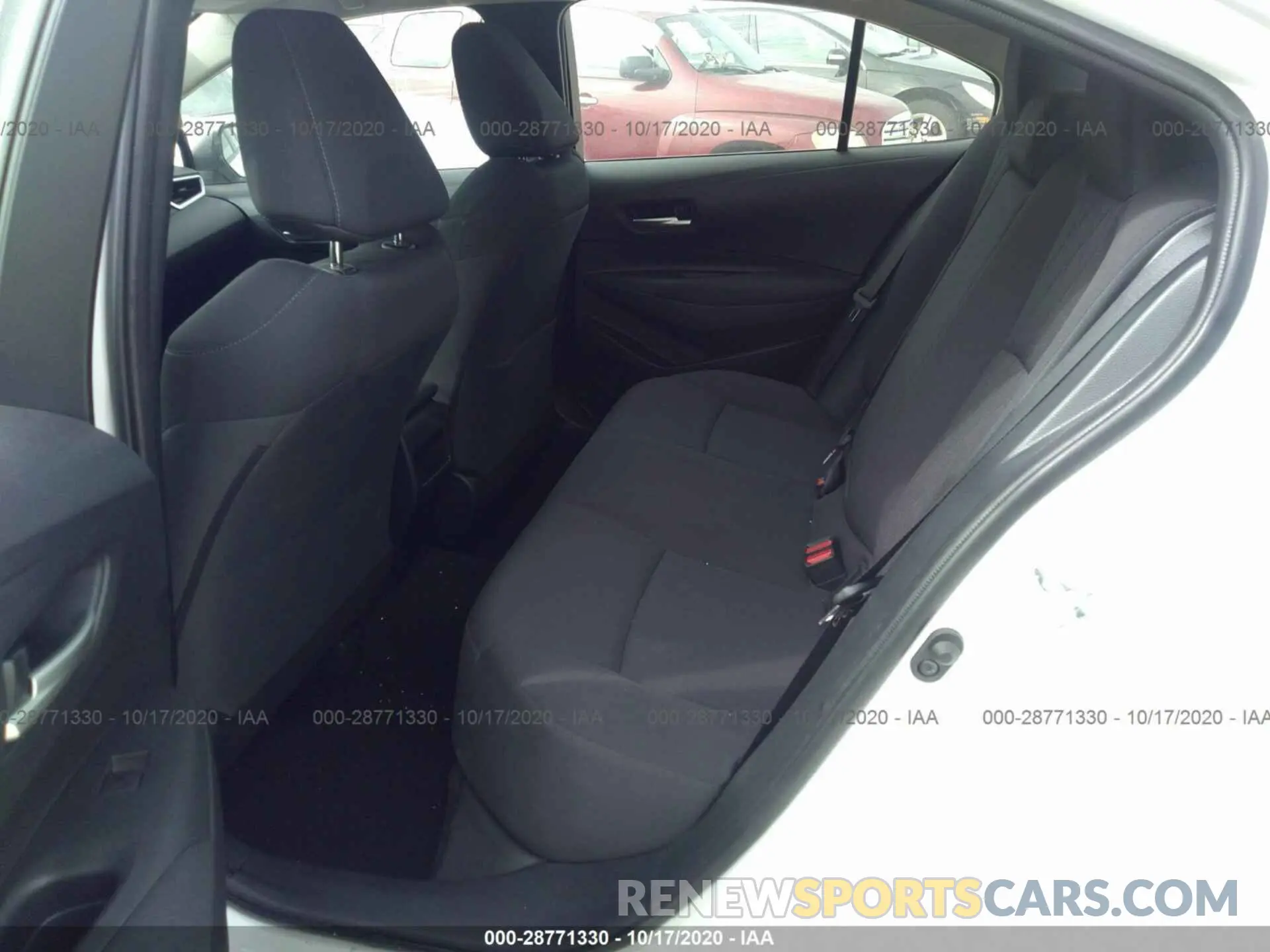 8 fotografías del automóvil dañado JTDEPRAE1LJ038612 TOYOTA COROLLA 2020