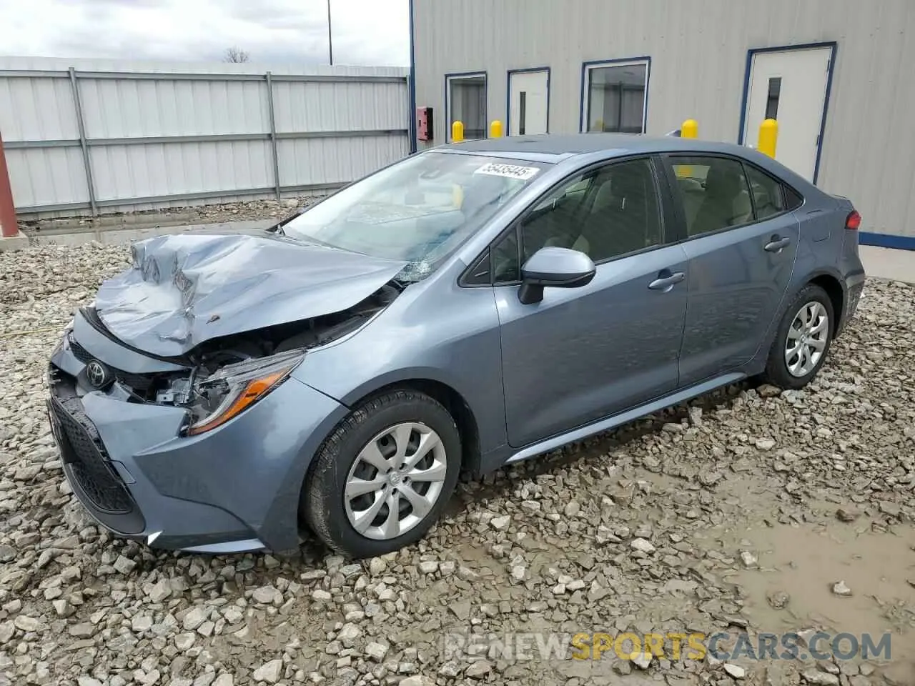 1 fotografías del automóvil dañado JTDEPRAE1LJ039985 TOYOTA COROLLA 2020