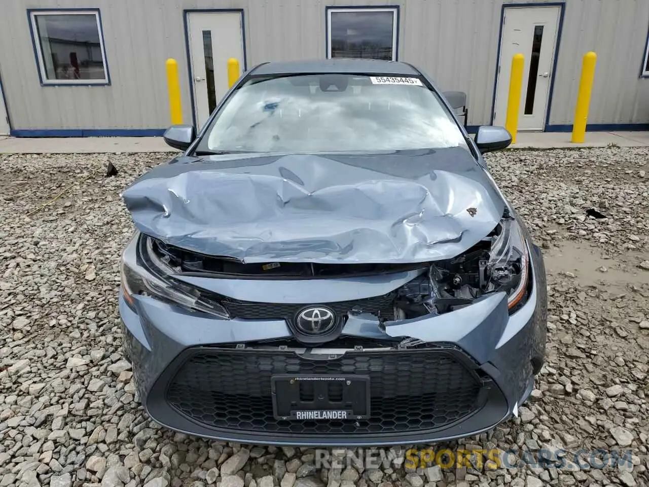 5 fotografías del automóvil dañado JTDEPRAE1LJ039985 TOYOTA COROLLA 2020