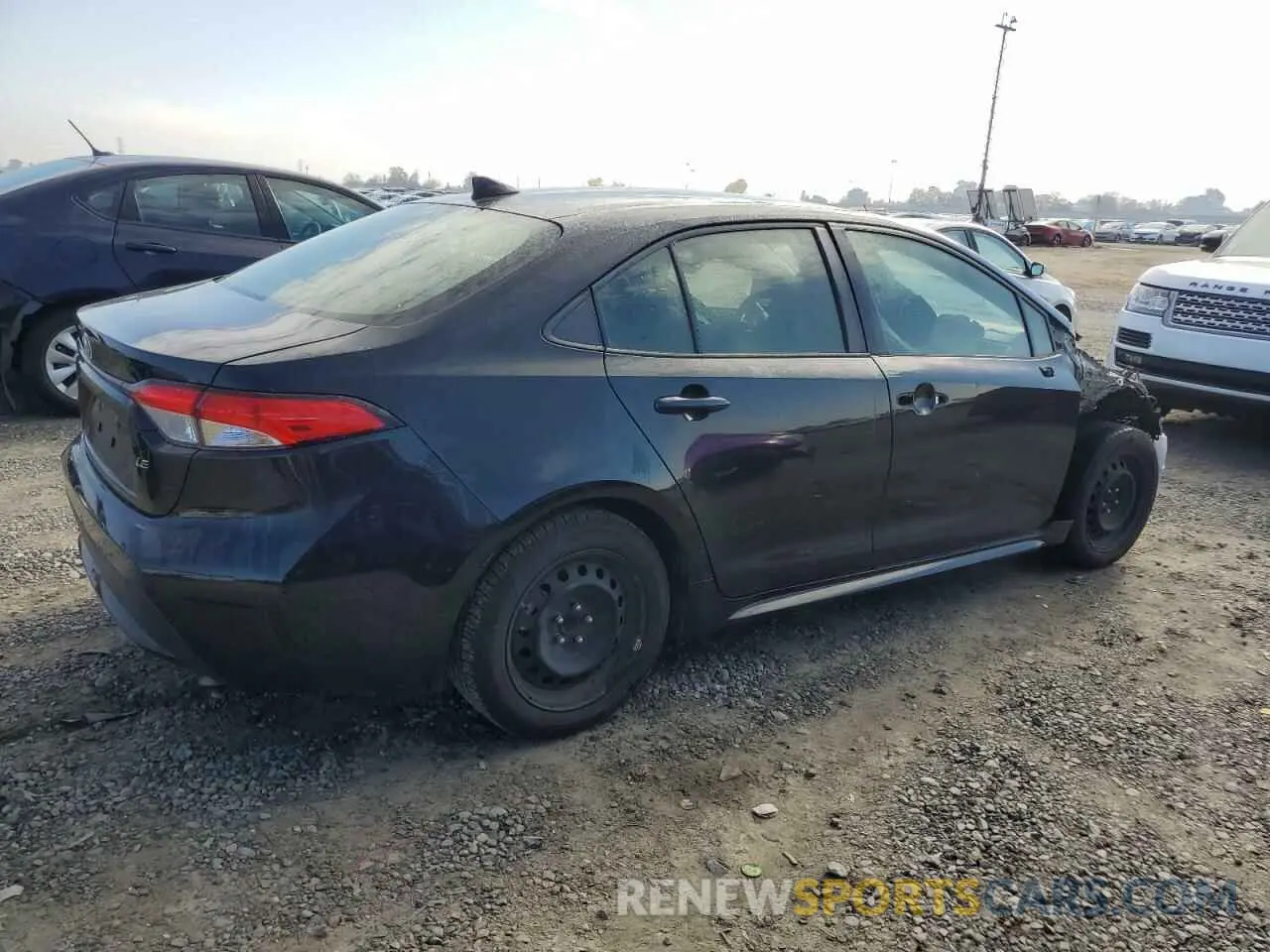 3 fotografías del automóvil dañado JTDEPRAE1LJ040070 TOYOTA COROLLA 2020