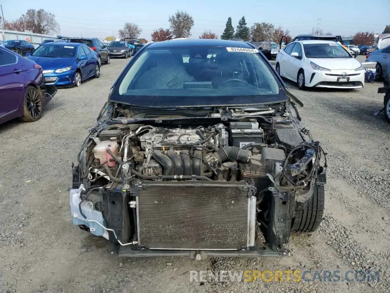 5 fotografías del automóvil dañado JTDEPRAE1LJ040070 TOYOTA COROLLA 2020
