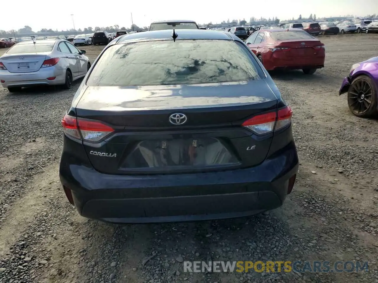 6 fotografías del automóvil dañado JTDEPRAE1LJ040070 TOYOTA COROLLA 2020