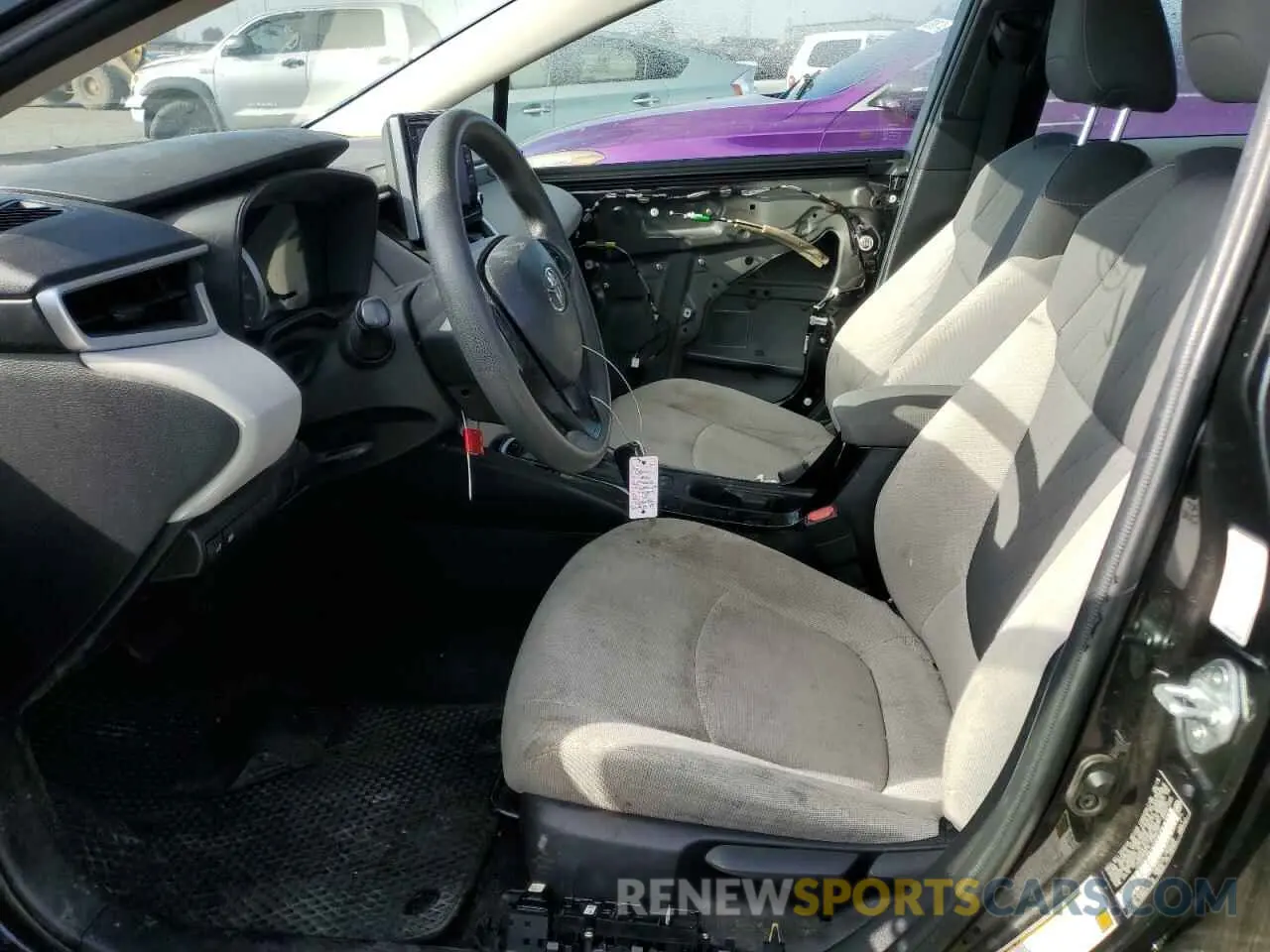 7 fotografías del automóvil dañado JTDEPRAE1LJ040070 TOYOTA COROLLA 2020