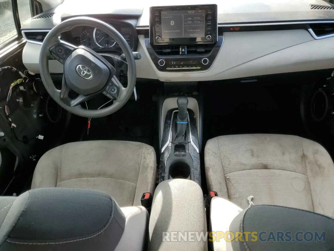 8 fotografías del automóvil dañado JTDEPRAE1LJ040070 TOYOTA COROLLA 2020