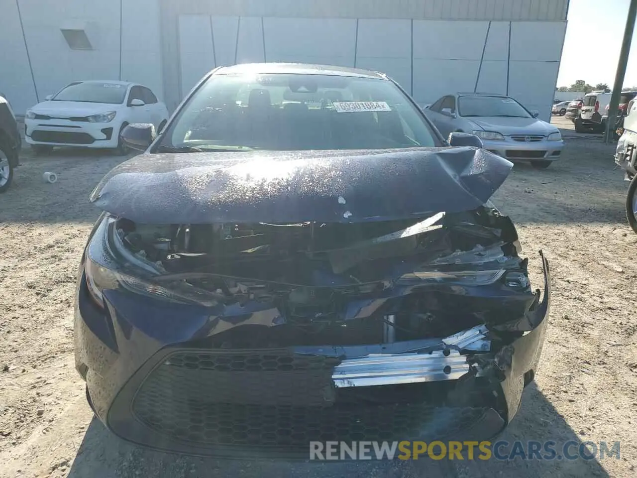 5 fotografías del automóvil dañado JTDEPRAE1LJ050811 TOYOTA COROLLA 2020