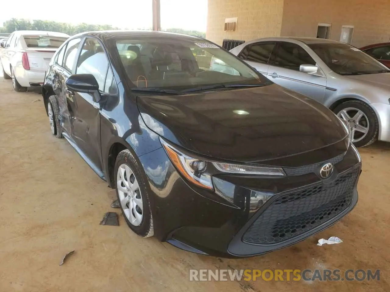 1 fotografías del automóvil dañado JTDEPRAE1LJ058827 TOYOTA COROLLA 2020