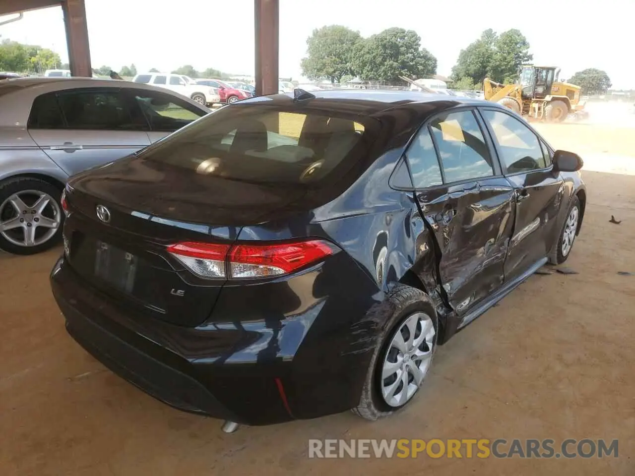 4 fotografías del automóvil dañado JTDEPRAE1LJ058827 TOYOTA COROLLA 2020