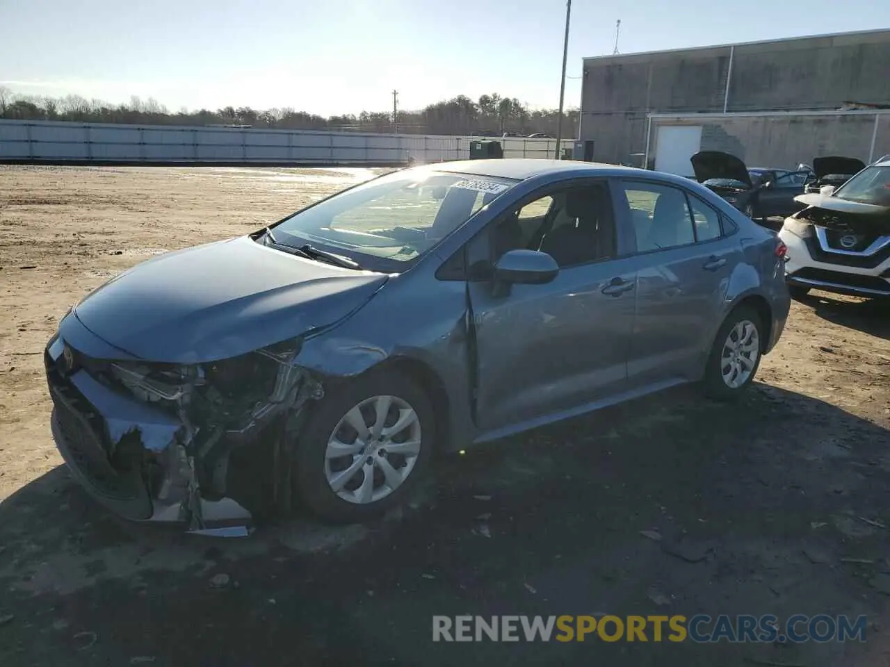 1 fotografías del automóvil dañado JTDEPRAE1LJ060562 TOYOTA COROLLA 2020