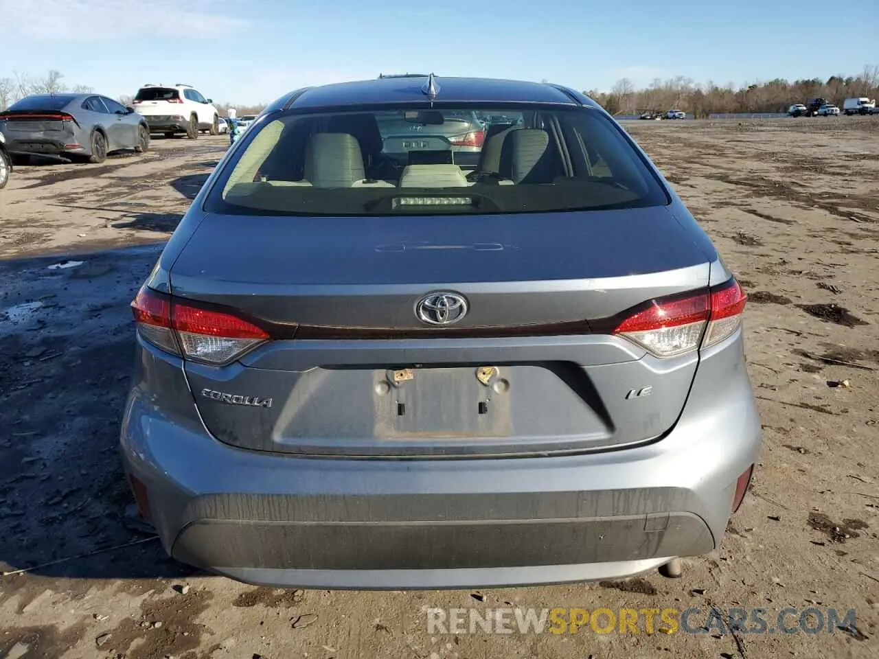 6 fotografías del automóvil dañado JTDEPRAE1LJ060562 TOYOTA COROLLA 2020