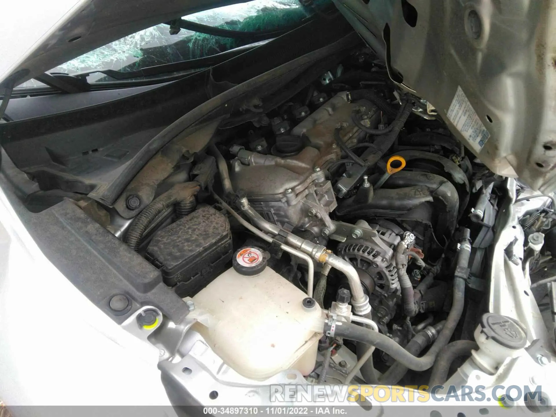 10 fotografías del automóvil dañado JTDEPRAE1LJ061985 TOYOTA COROLLA 2020