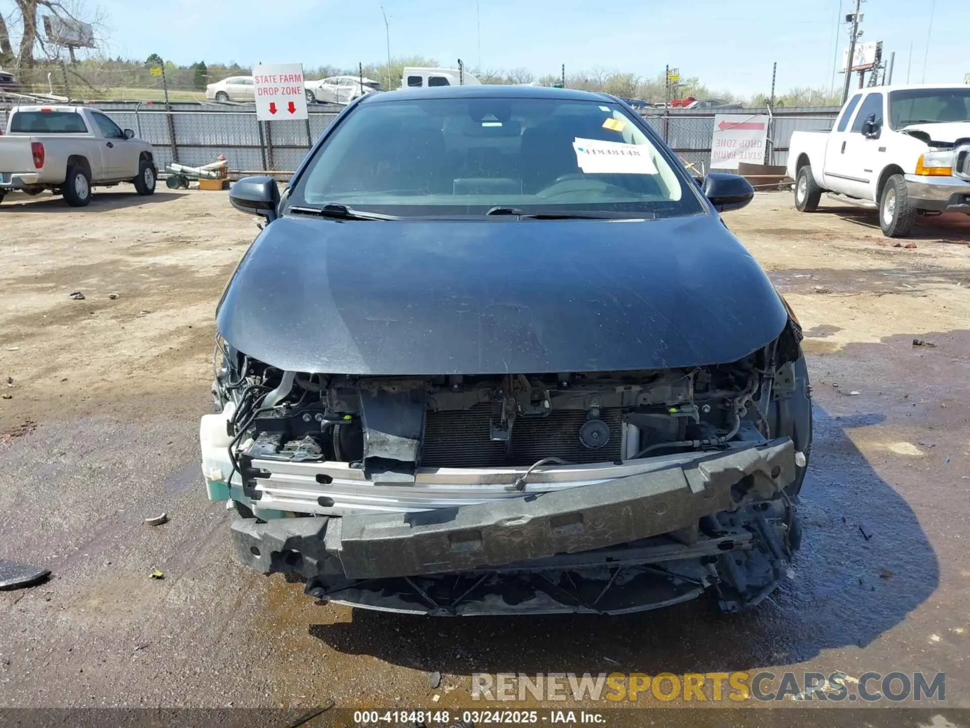 13 fotografías del automóvil dañado JTDEPRAE1LJ066538 TOYOTA COROLLA 2020