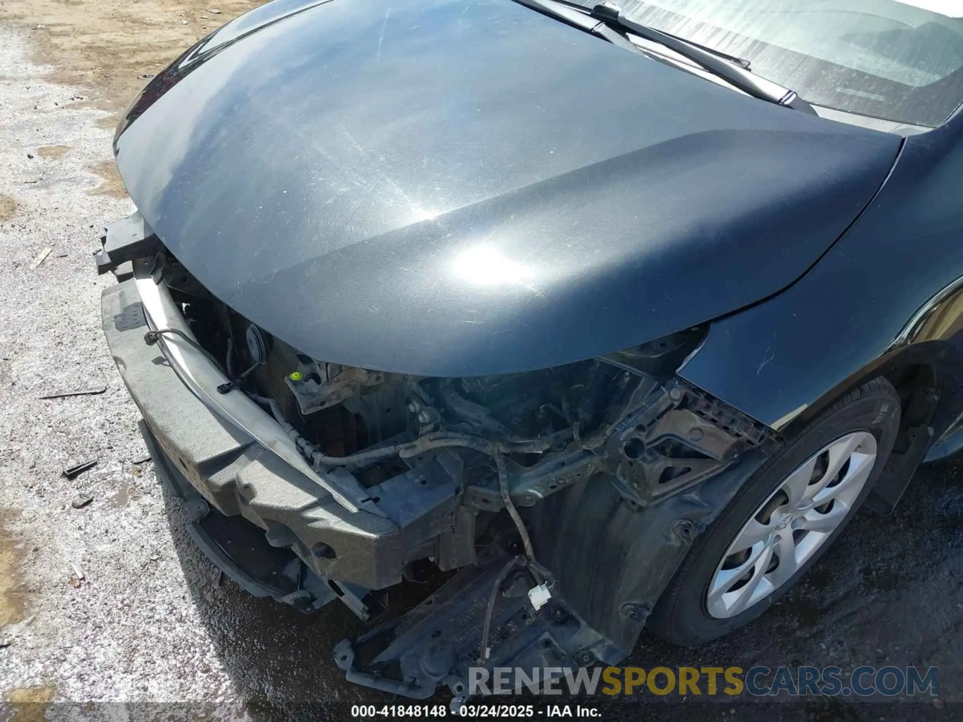 6 fotografías del automóvil dañado JTDEPRAE1LJ066538 TOYOTA COROLLA 2020