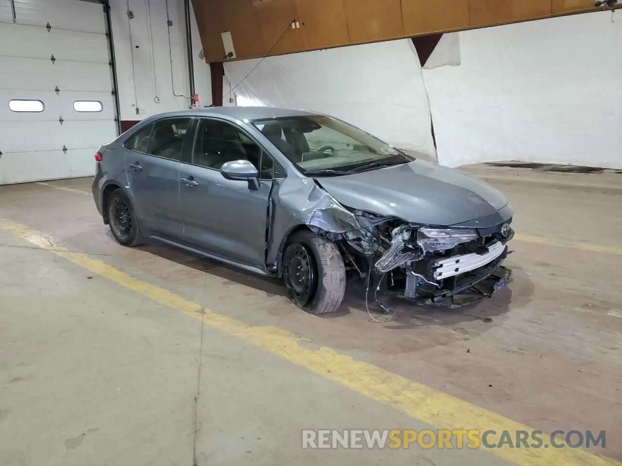 4 fotografías del automóvil dañado JTDEPRAE1LJ068645 TOYOTA COROLLA 2020