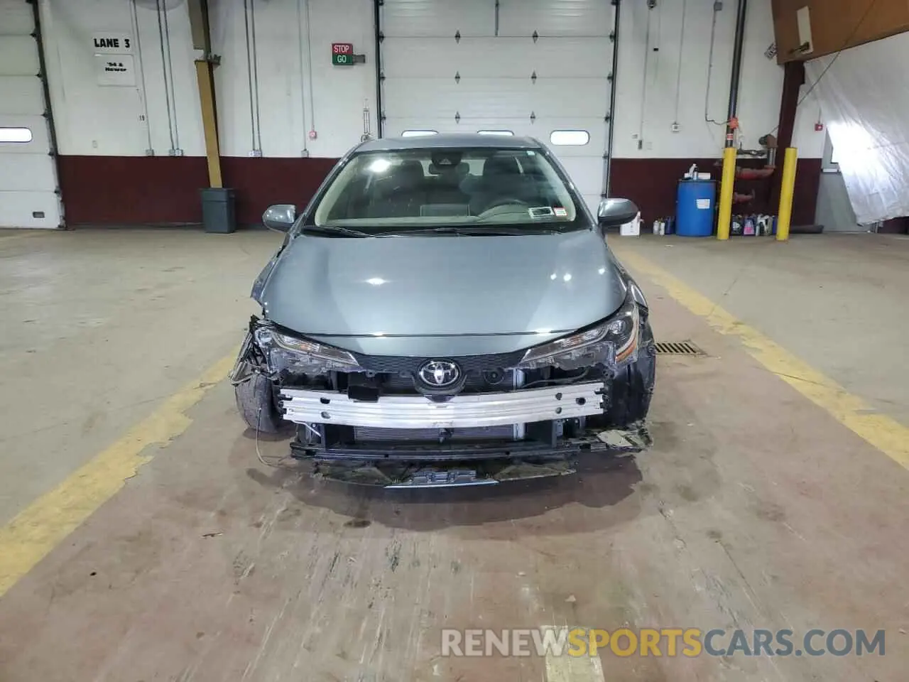 5 fotografías del automóvil dañado JTDEPRAE1LJ068645 TOYOTA COROLLA 2020