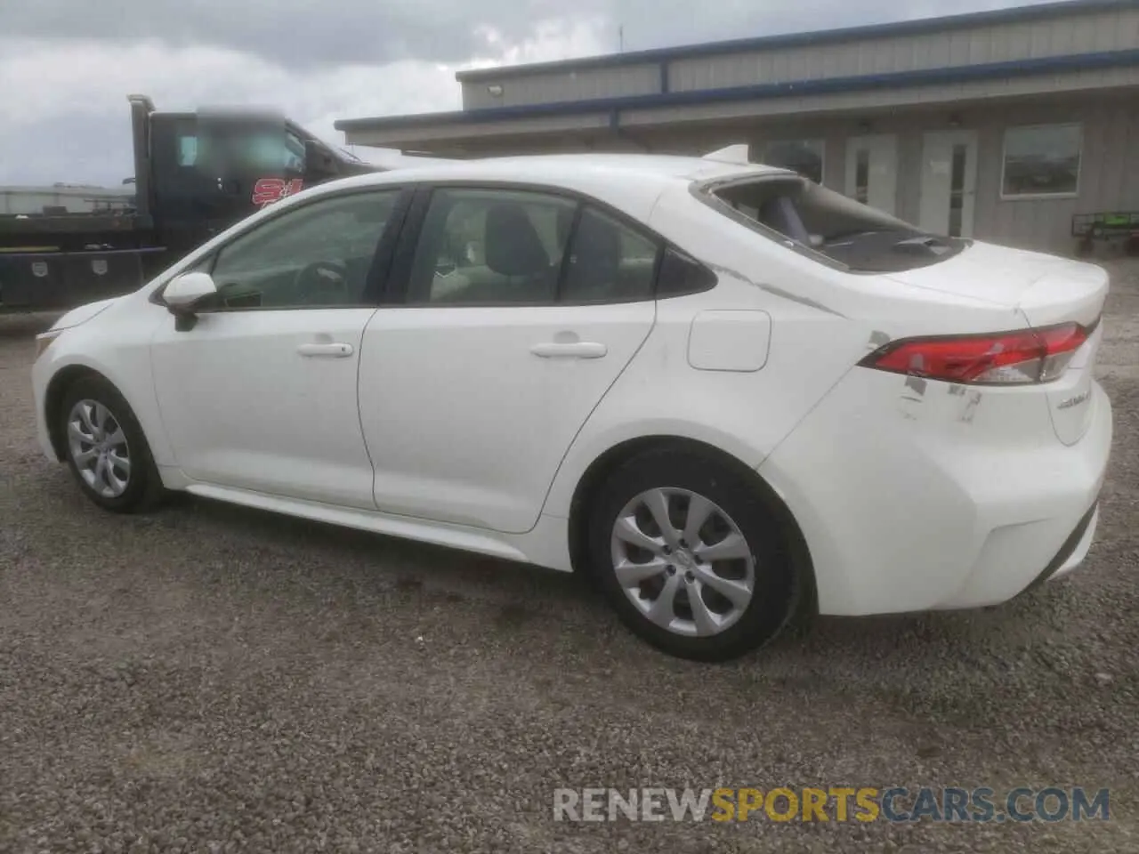 2 fotografías del automóvil dañado JTDEPRAE1LJ078026 TOYOTA COROLLA 2020