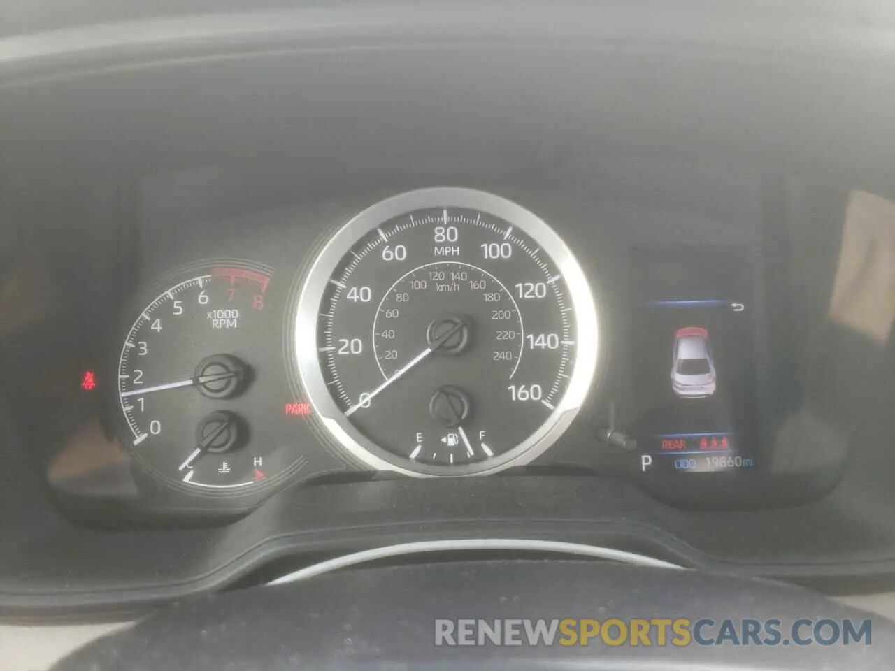 9 fotografías del automóvil dañado JTDEPRAE1LJ078026 TOYOTA COROLLA 2020
